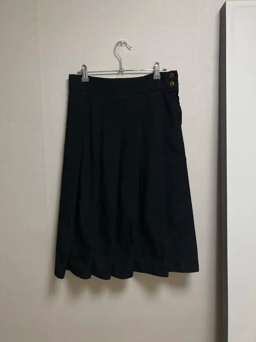 COMME des GARCONS コム デ ギャルソン ポルカ ドット プリーツ スカート XS 黒