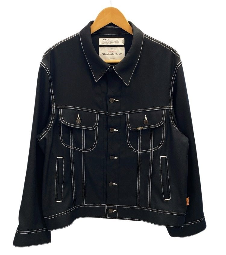 ダイリク DAIRIKU REGULAR Polyester Jacket 20SS ポリエステルジャケット 黒 MADE IN JAPAN サイズ  F ジャケット ブラック フリーサイズ 101MT-2658 - メルカリ