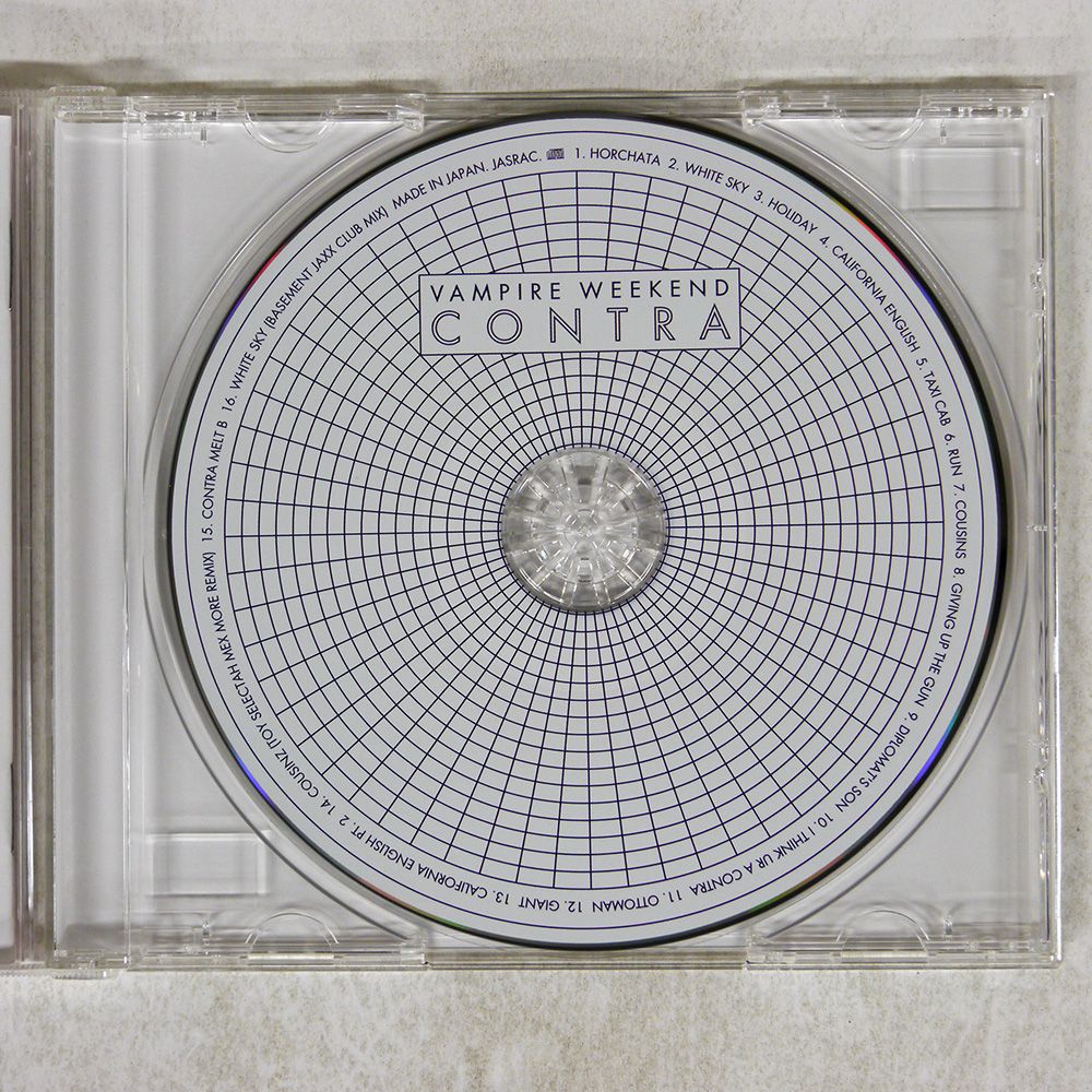 帯 国内盤 ヴァンパイアウィークエンド/コントラ/XL RECORDINGS