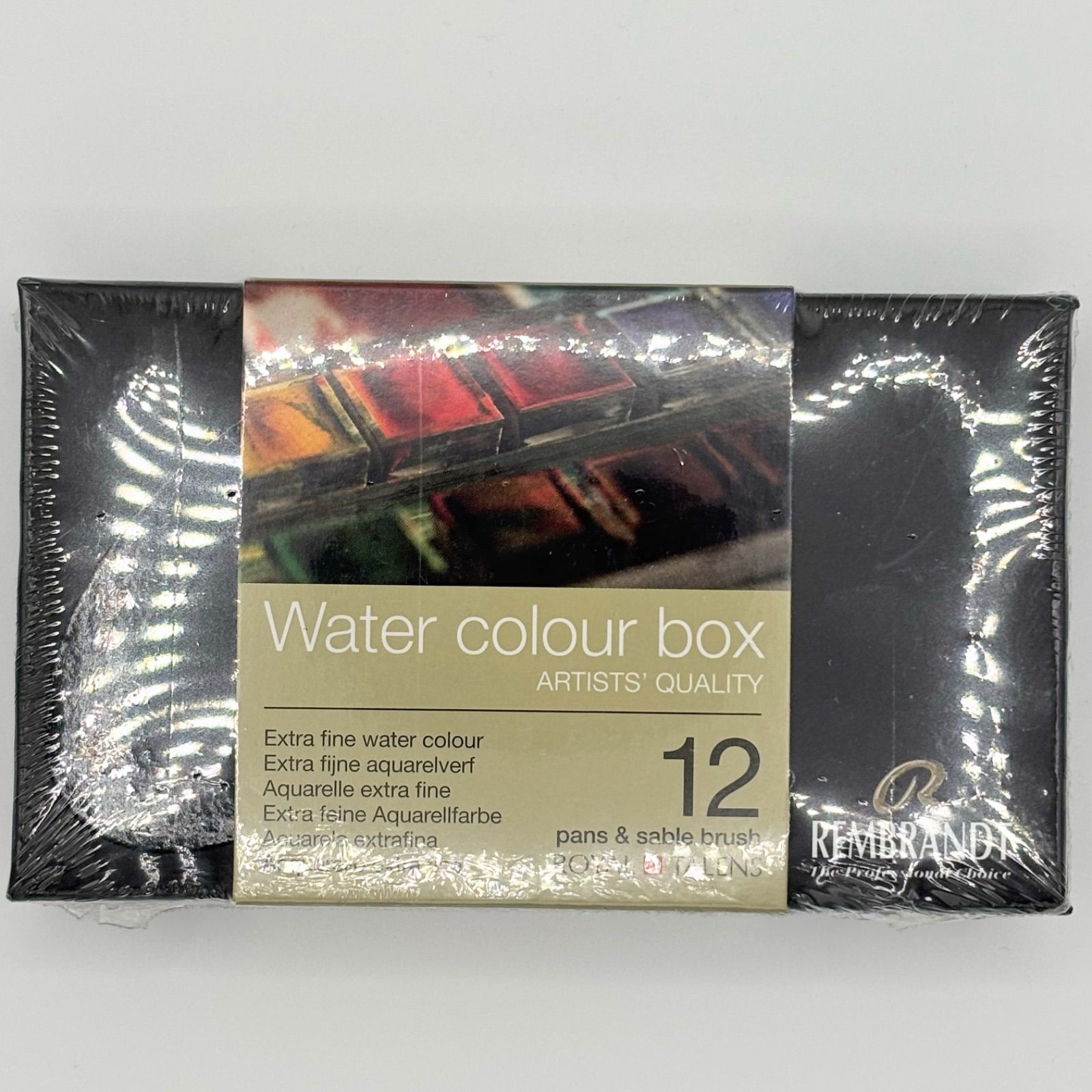 ロイヤルターレンス レンブラント 固形水彩絵具 12色セット アート