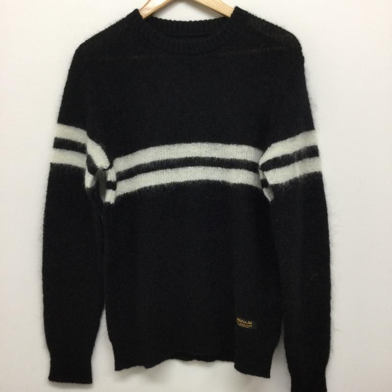 NEIGHBORHOOD ネイバーフッド ニット セーター 長袖 ネイバーフッド MOHAIR MW-CREW モヘア ボーダーニット