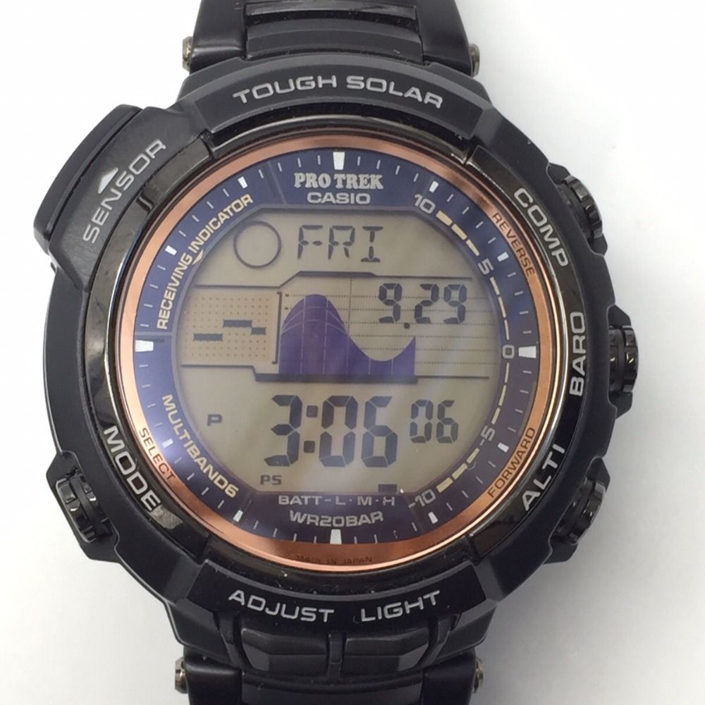CASIO カシオ 腕時計 CASIO PROTREK PRX-2500YT-1JF 電波時計 3258 美