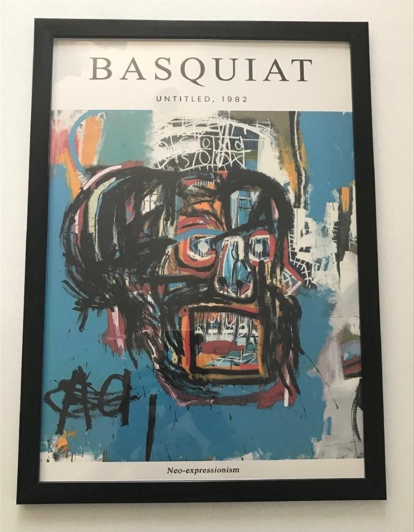 バスキア / Basquiat 】アート ポスター フレーム付 -１ - メルカリShops