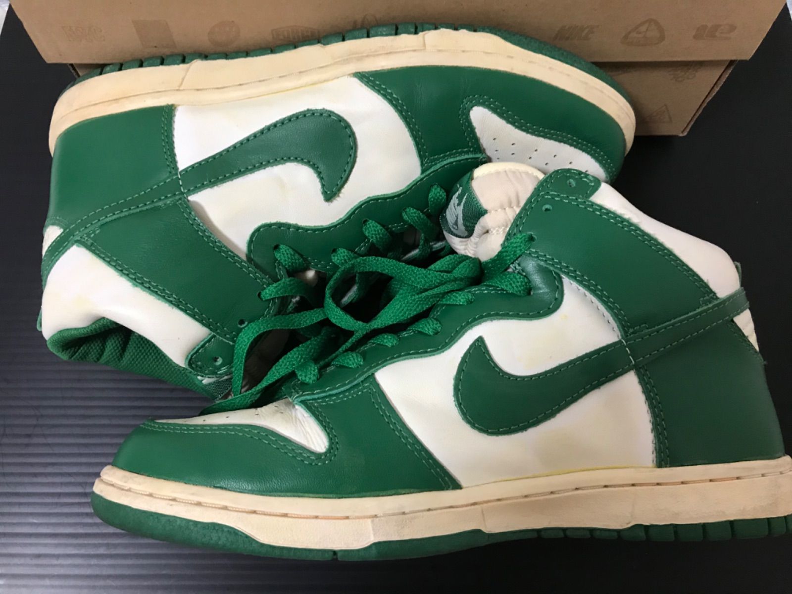 NIKE DUNK セルティックカラー VNTG 中古 緑白 27cm - メルカリ
