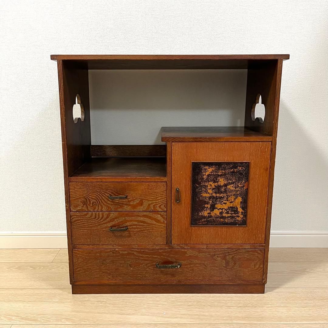 (そ76)ヴィンテージ 茶箪 笥飾り棚 茶箪笥 タンス たんす 茶道具 そ76)ヴィンテージ 茶箪 笥飾り棚 茶箪笥 タンス たんす 茶道具