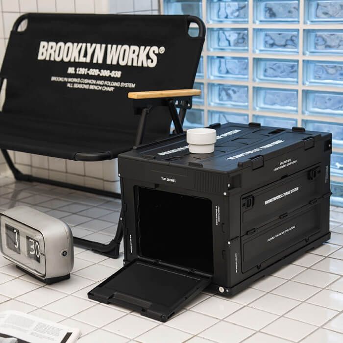 BROOKLYN WORKS Z STORAGE BOX 50L / Zストレージボックス