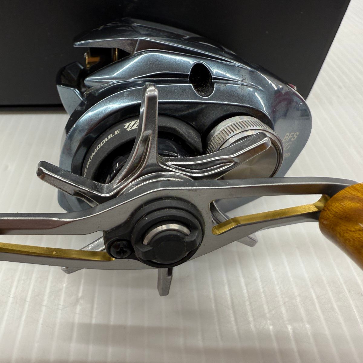 σσSHIMANO シマノ 22アルデバランBFS XG L 使用感有 程度B 箱付