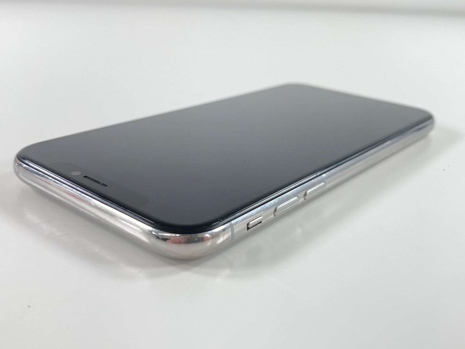 iPhone X Silver 256GB au A1902 バッテリー76%