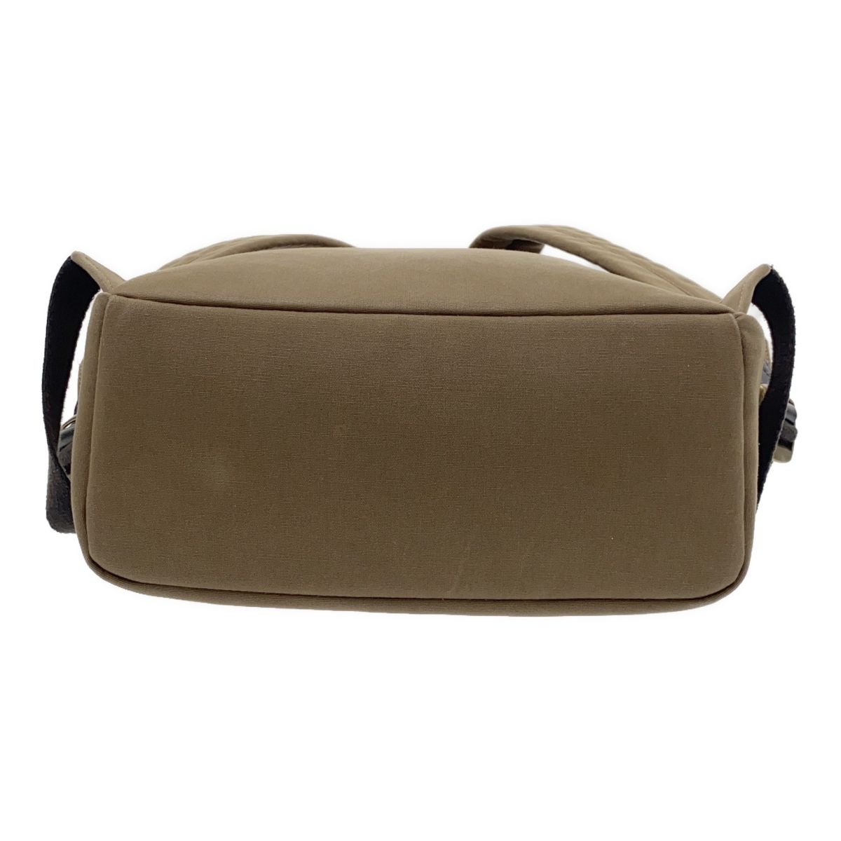 ポロラルフローレン レザートリム キャンバス コンバーチブル トート