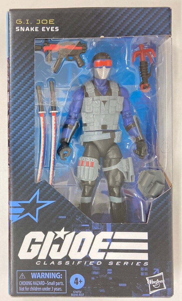 HASBRO 165 / CLASSIFIED SNAKE EYES 6インチ