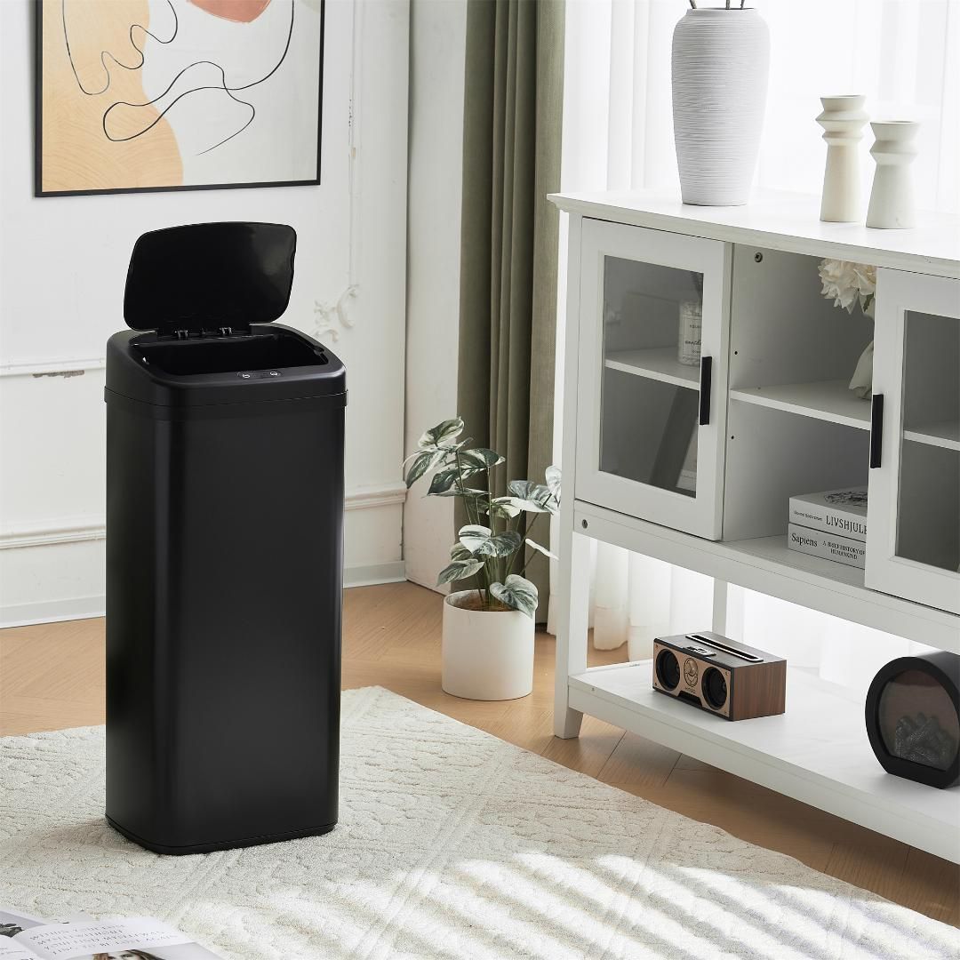 ブラバンシア Bo touch bin / タッチビン 脚付き 36L シルバー