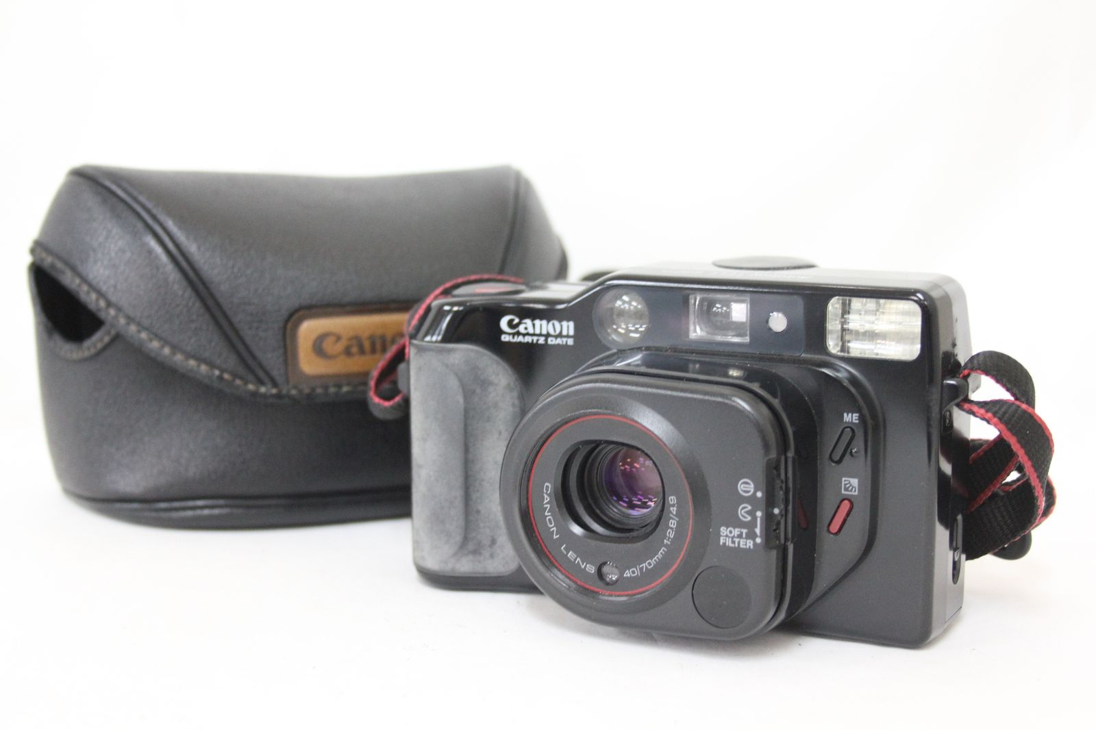 返品保証】 キャノン Canon Autoboy TELE QUARTZ DATE 40-70mm F2.8 