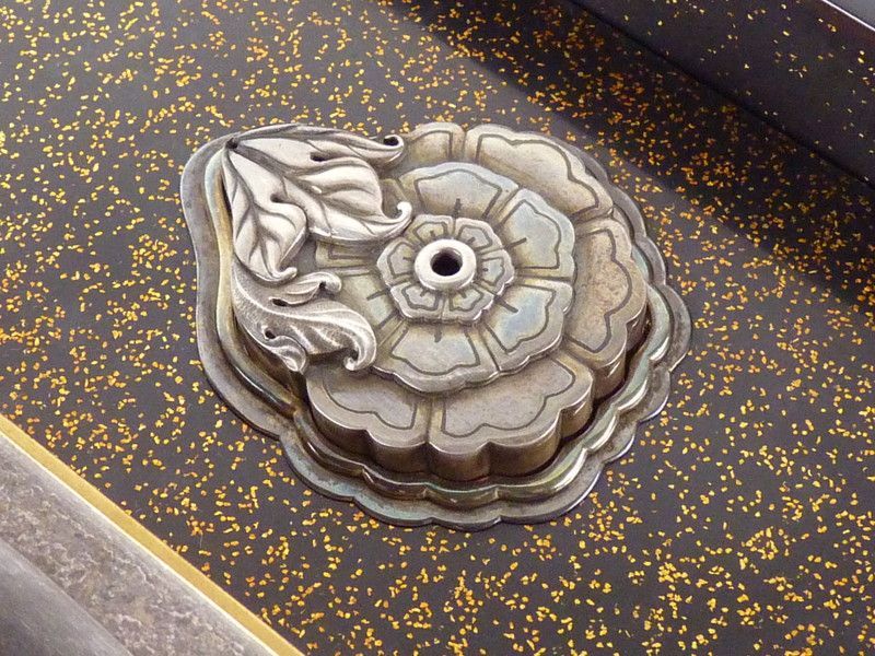 硯箱 内梨地