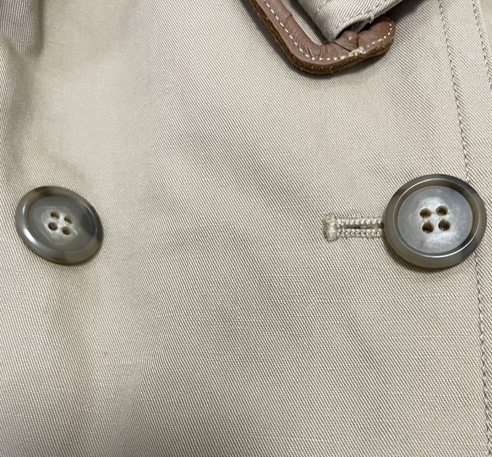 マッキントッシュフィロソフィー ステンカラーコート ベージュ