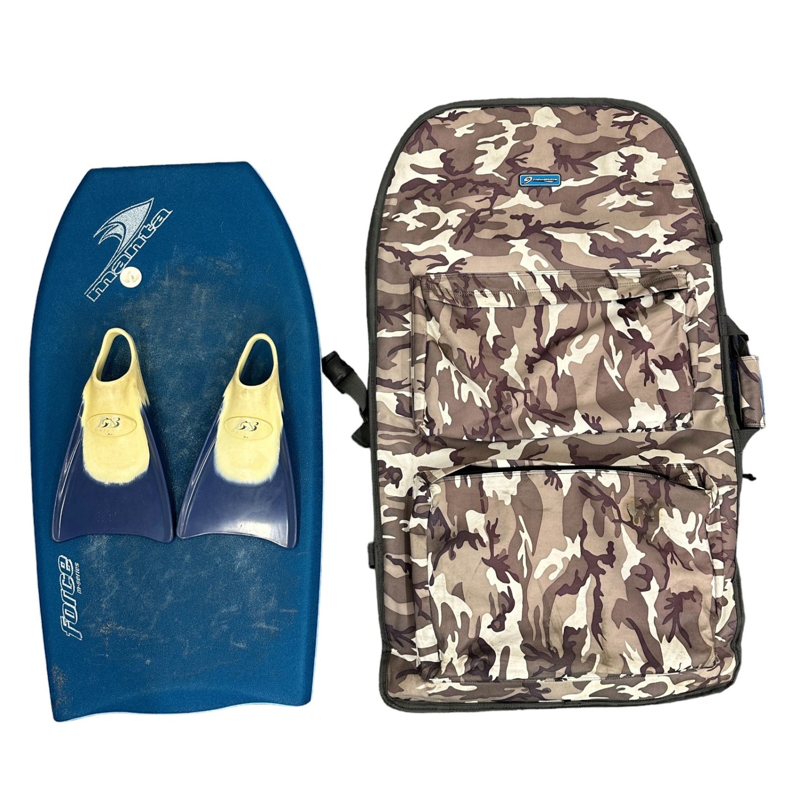 値下げ中】MANTA ボディボード リーシュコード付 【SABURE.S】 値下げ