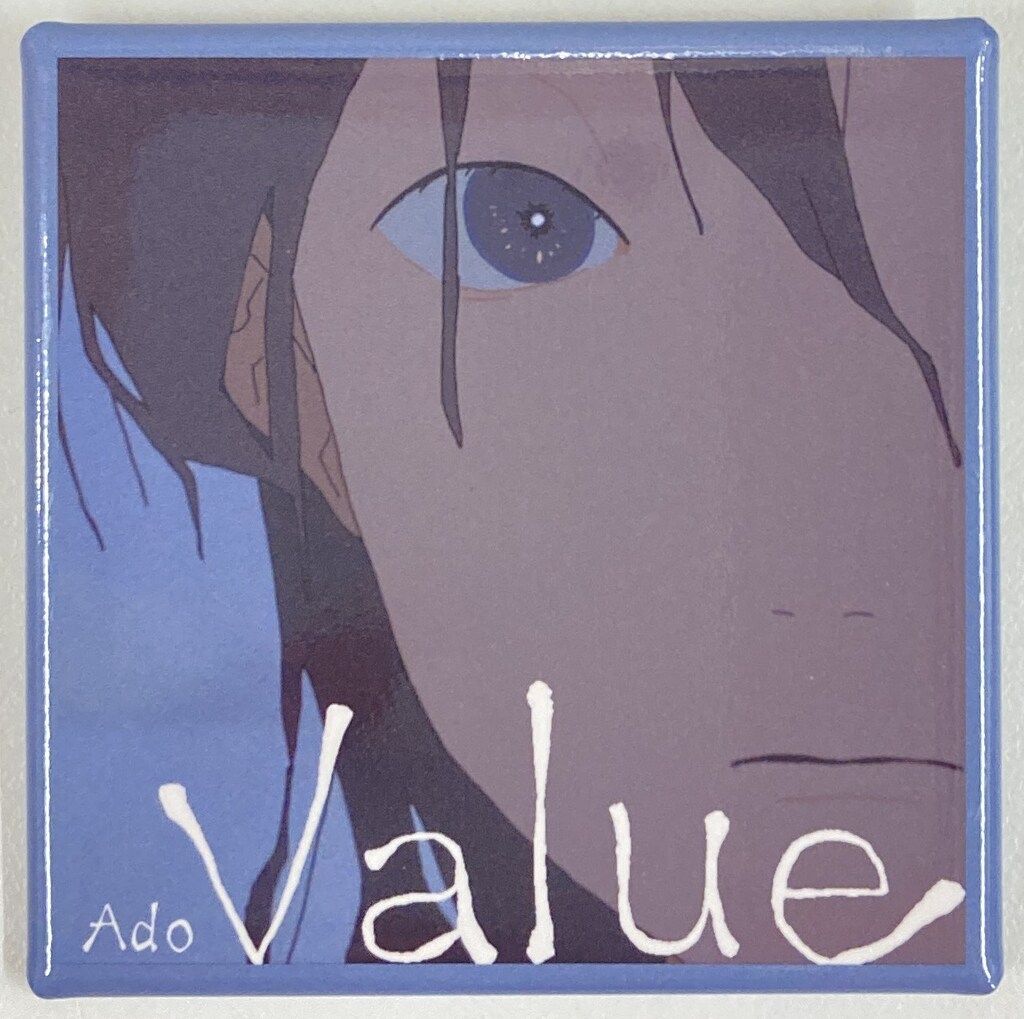 Ado モナ・リザの横顔グッズ こう見るとアタシも大きくなったもんねぇ〜缶バッジ こう見るとアタシも大きくなったもんねぇ〜 缶バッジ【ランダム