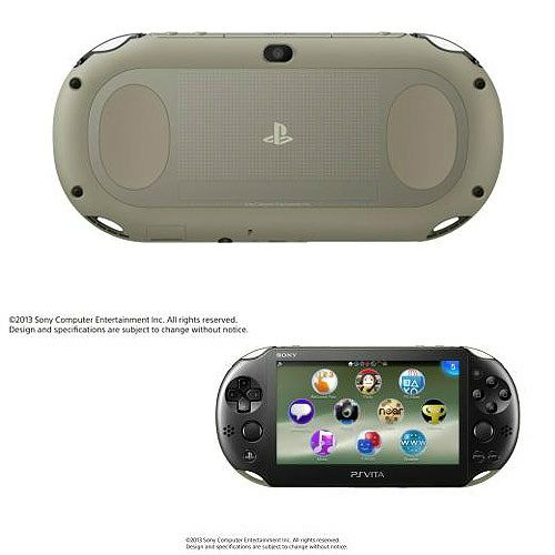 PSVITA 本体 カーキー ブラック PCH-2000 ZA16 PSVita PCH-2000本体