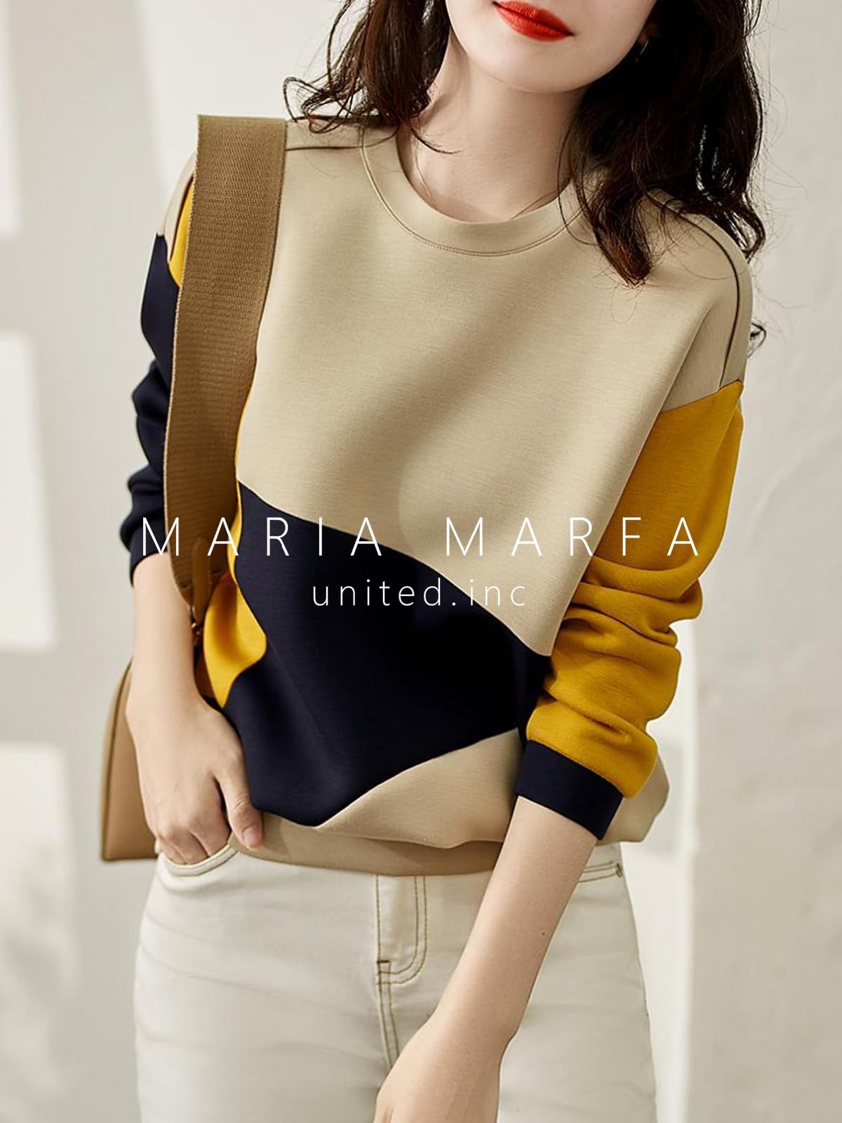 スイッチ バイ プルオーバー 秋 長袖 配色 切り替え あったか トップス スウェット レディース デザイン ファッション ストライプ 原宿 原宿系 ティーン カッコイイ ヴィジュアル 格好いい 部屋着 仕事着 スタイリッシュ テレワーク 二次会 疲れな