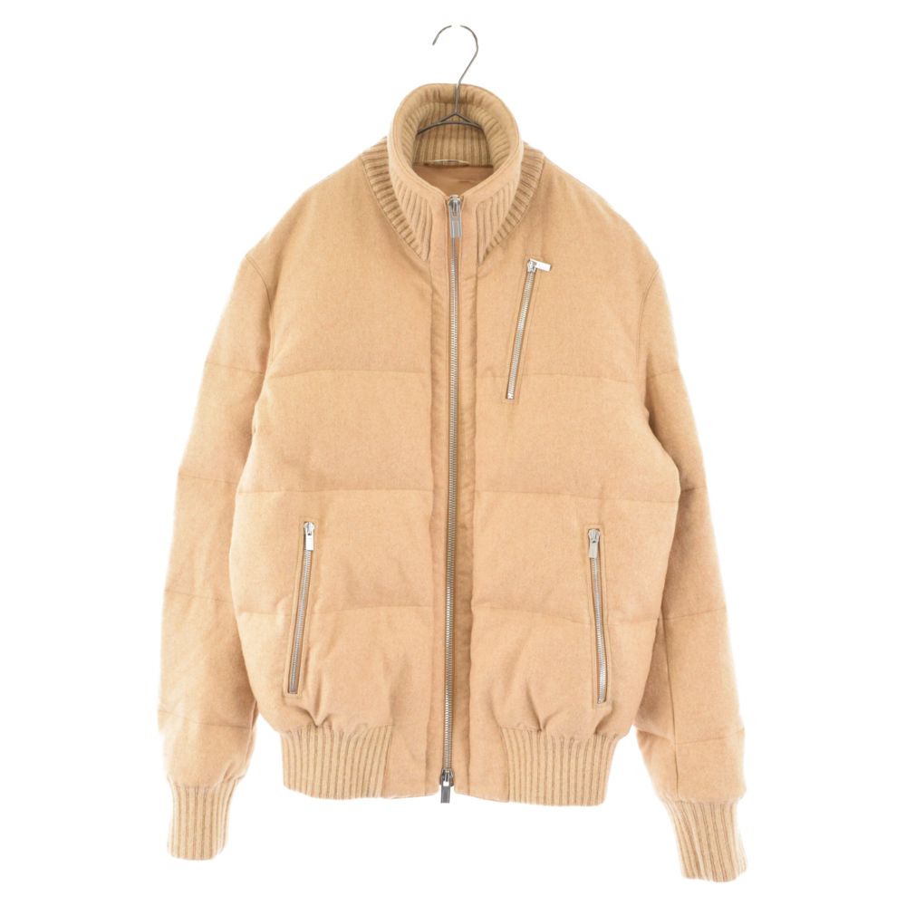 エルメス　ベージュジップアップジャケット HERMES - 未使用 エルメス HERMES ジャケット 21SS ジップアップ