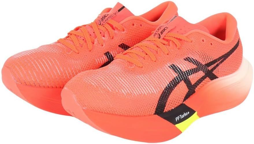 アシックス ASICS ランニングシューズ メタスピードスカイパリ レッド 1013A123.600 スニーカー 軽量 反発性 クッション性 レース