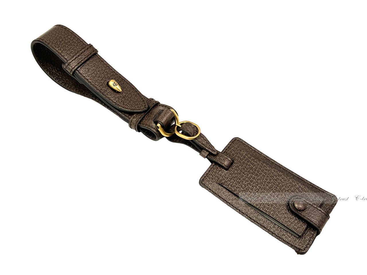 GUCCI ラゲッジタグ　グッチ　チャーム GUCCI グッチ チャーム バッグ型 ストラップ キーホルダー