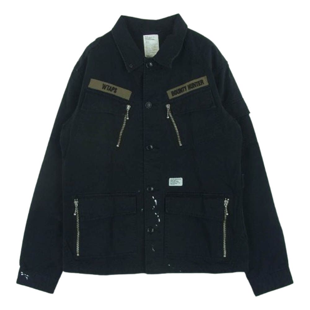 WTAPS ダブルタップス 08AW TSBHD-SH-M02 13周年記念 BOUNTY HUNTER JUNGLE LS ジャングル ジャケット ブラック系 サイズ表記なし
