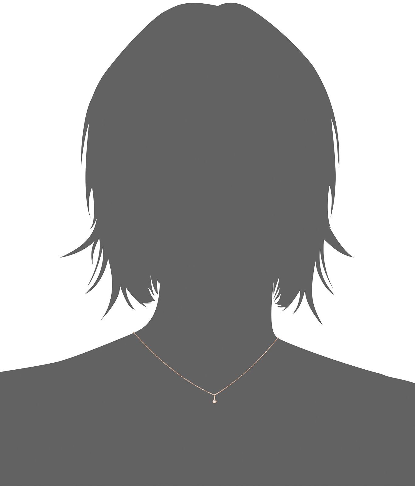 数量 0442-8852-0010-0000 ネックレス ダイヤモンド ピンクゴールド K10 ブルーム