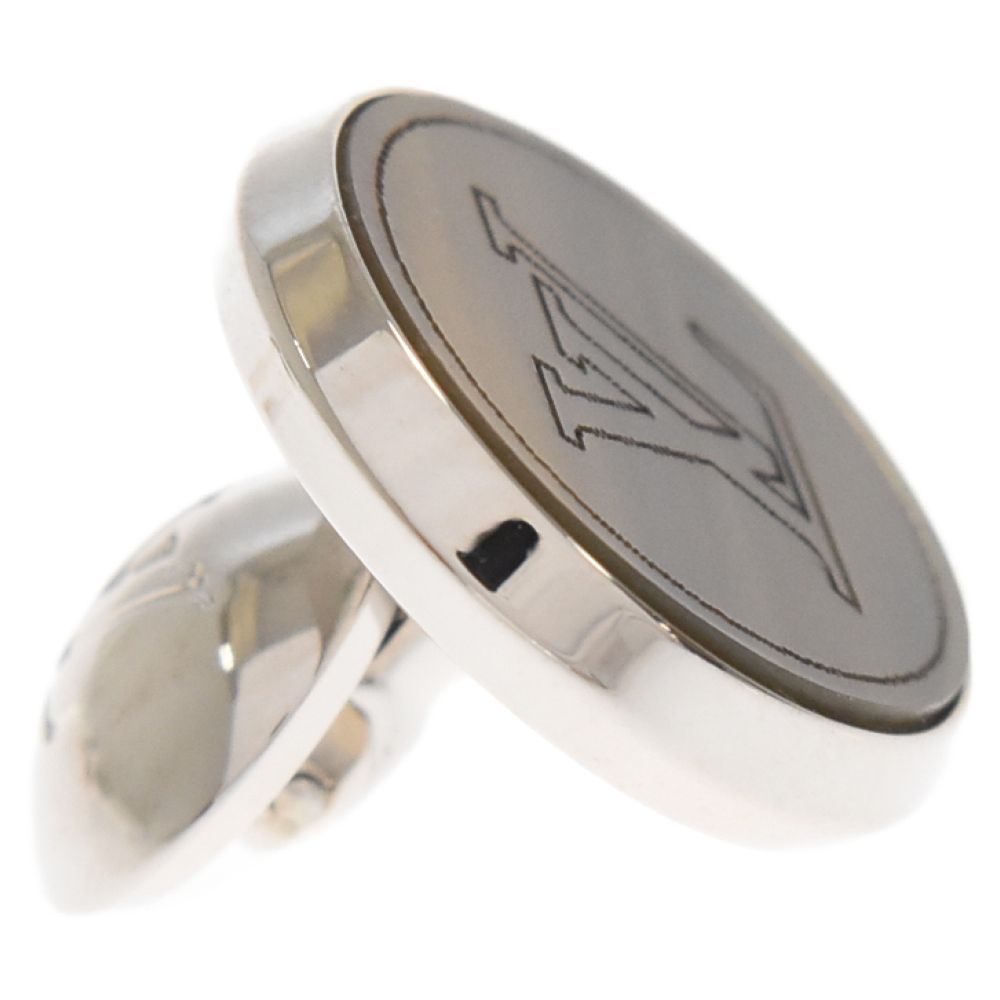 LOUIS VUITTON (ルイヴィトン) LVホーン カフスボタン シルバー