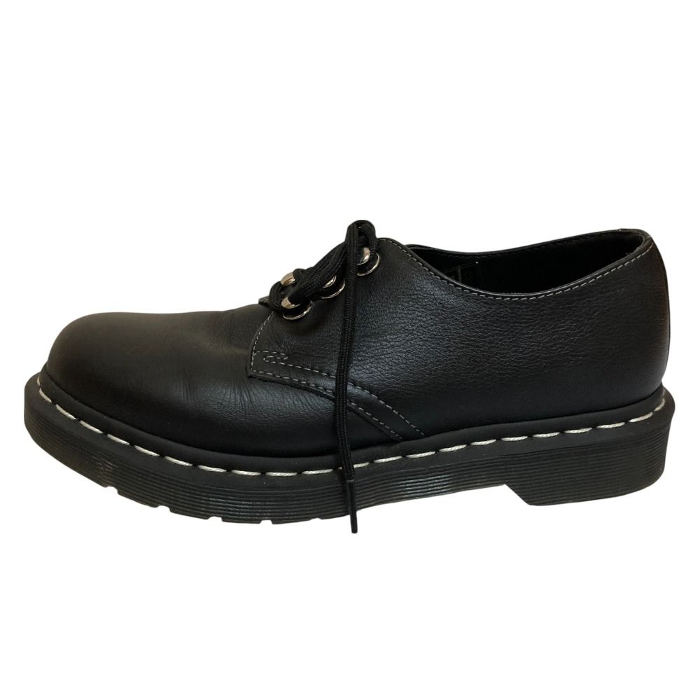 【美品】Dr. Martens 1461 UK5 ブラックレザーギリーシューズ classic_10007361