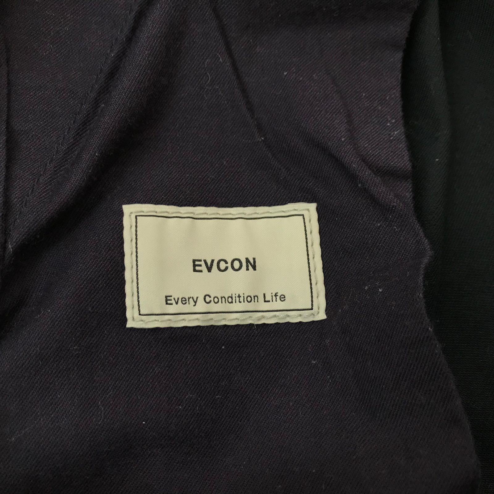 EVCON エビコン パンツ ネイビー L チノパン コットンパンツ