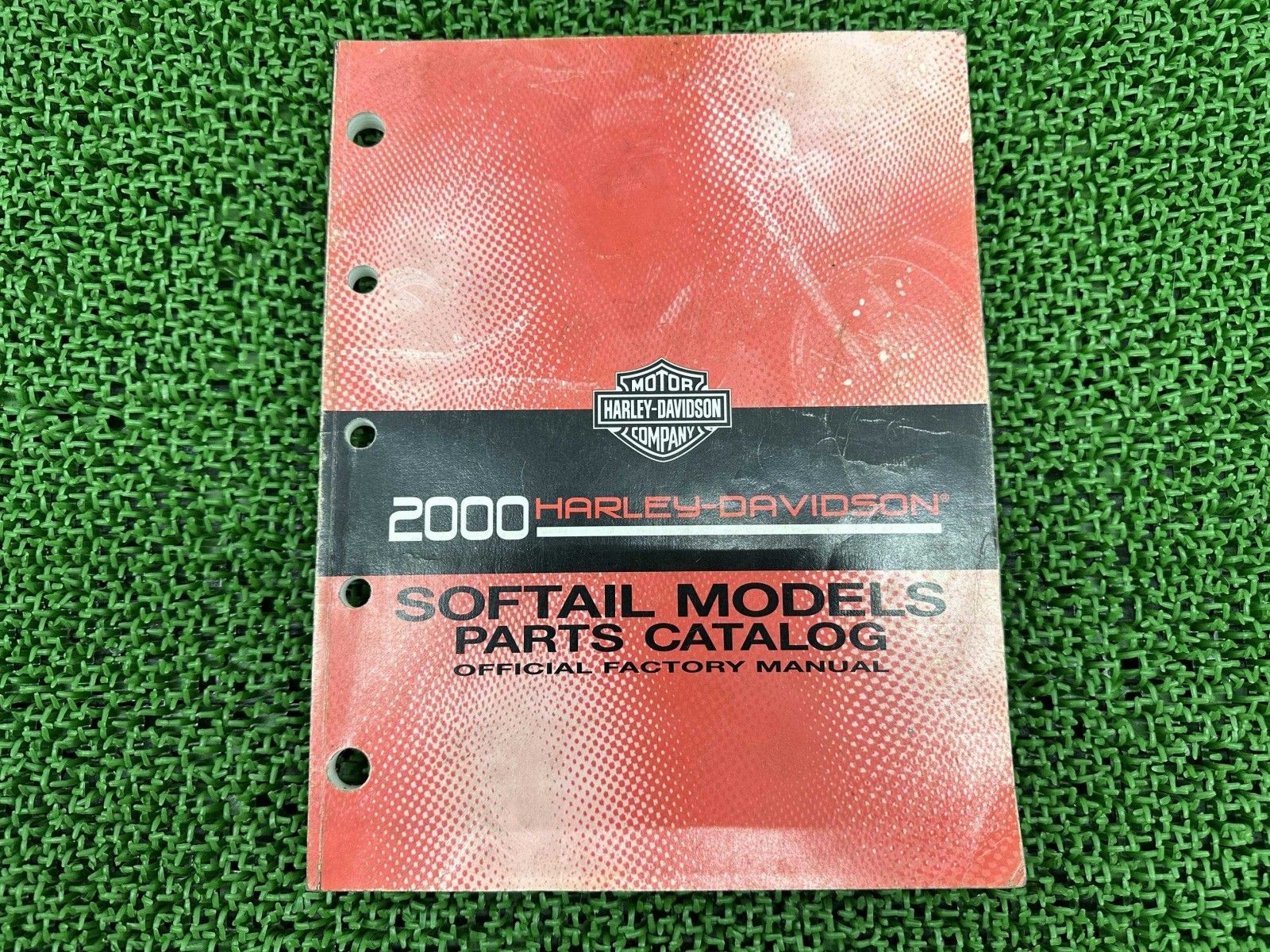 ソフテイル パーツリスト 英語版 ハーレー 正規 バイク 整備書 2000年ソフテイルモデル パーツカタログ FXST Rl