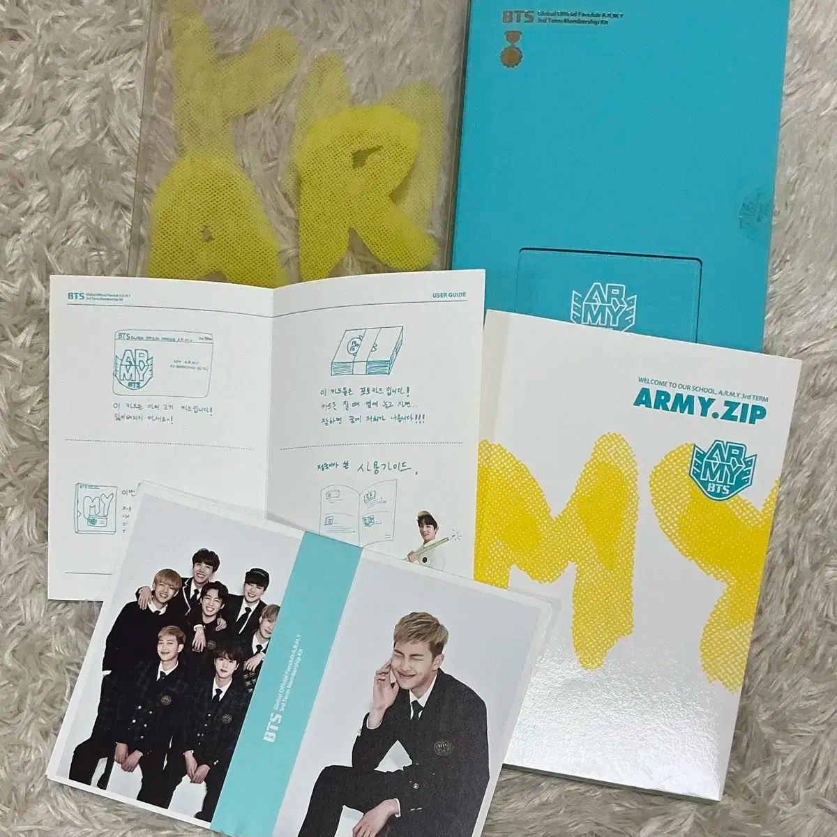 大人気，2026 BTS(防弾少年団・バンタン) BTS ARMY アミ 3 ギー ARMY ZIP キット KIT その他