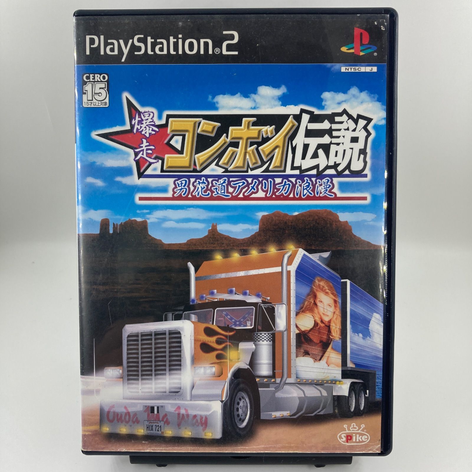 PS2 爆走コンボイ伝説 男花道アメリカ浪漫 説明書なし 【890
