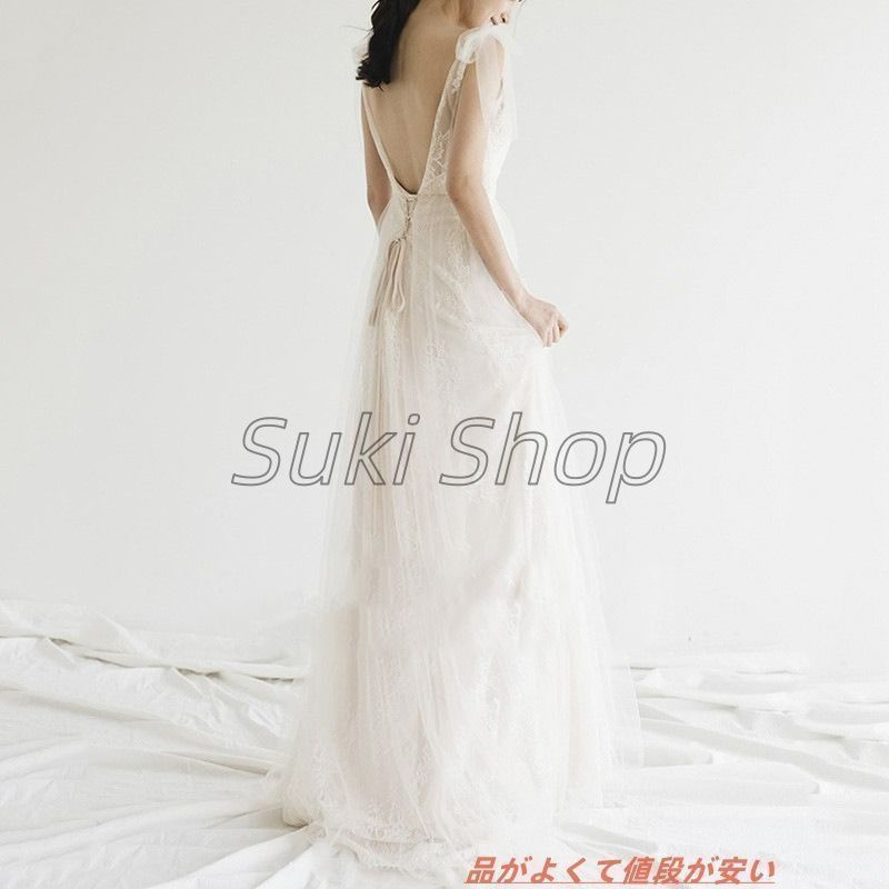 ライトウェディングドレス チュチュ ホワイト エレガント 長い丈 フ ワンピース ガーリー お洒落 Aラインスカート 大きいサイズ