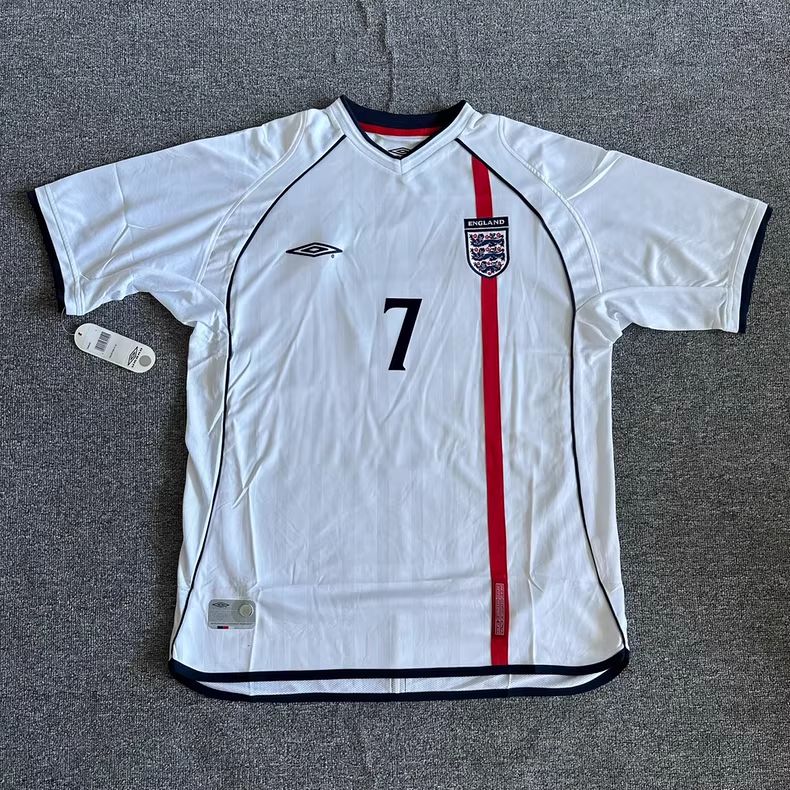 イングランド99/01（A）#7ベッカム 半袖 umbro イングランド代表 06