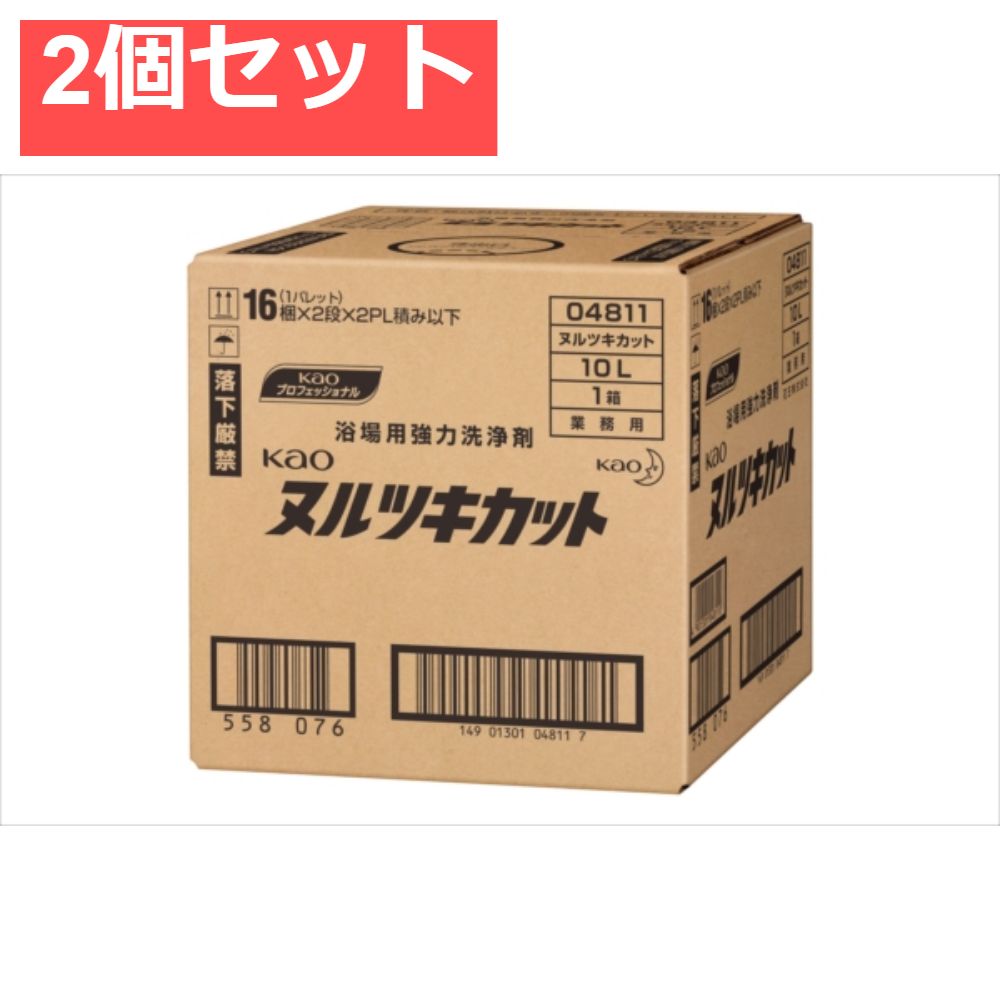 KAOヌルツキカットバッグインボックスタイプ業務用10L 2個セット