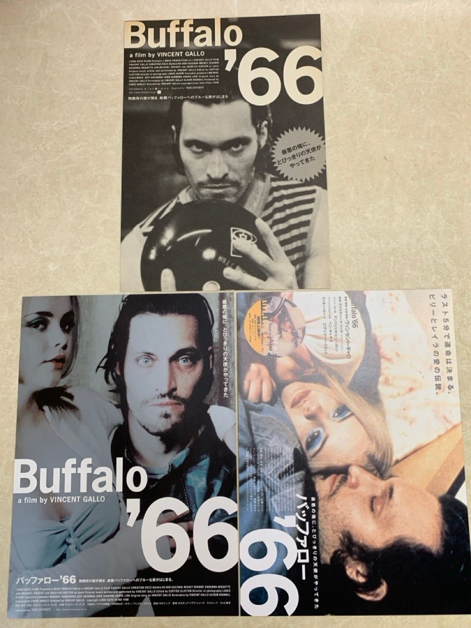 完売‼️ バッファロー'66 作品集 Vincent Gallo VINCENT GALLO PHOTO BOOK Buffalo'66 movie brochure art