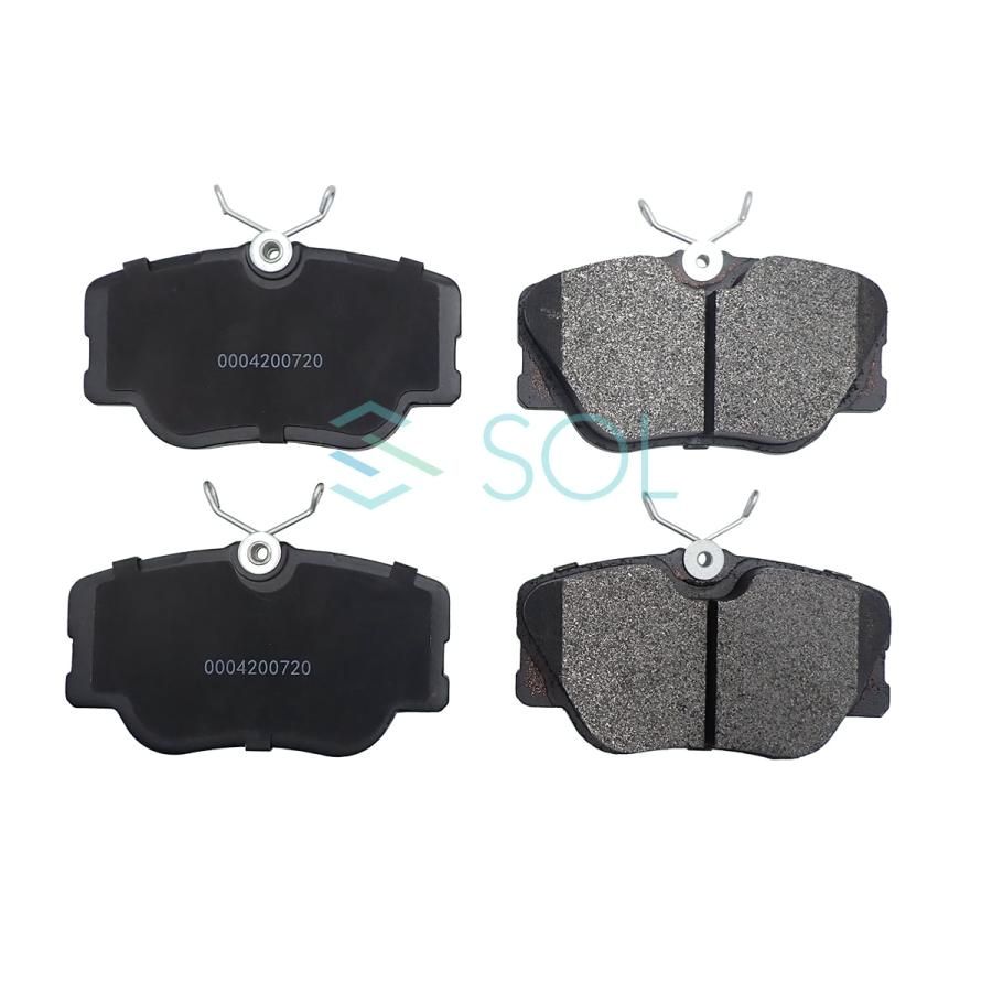 新品 ATE ブレーキパッド リア用 メルセデスベンツ SLK200コンプレッサー (W171) 2006年-2008年 ATELD4065 送料無料 Mercedes-Benz ベンツ Aクラス W176 176042 リア ブレーキパッド+