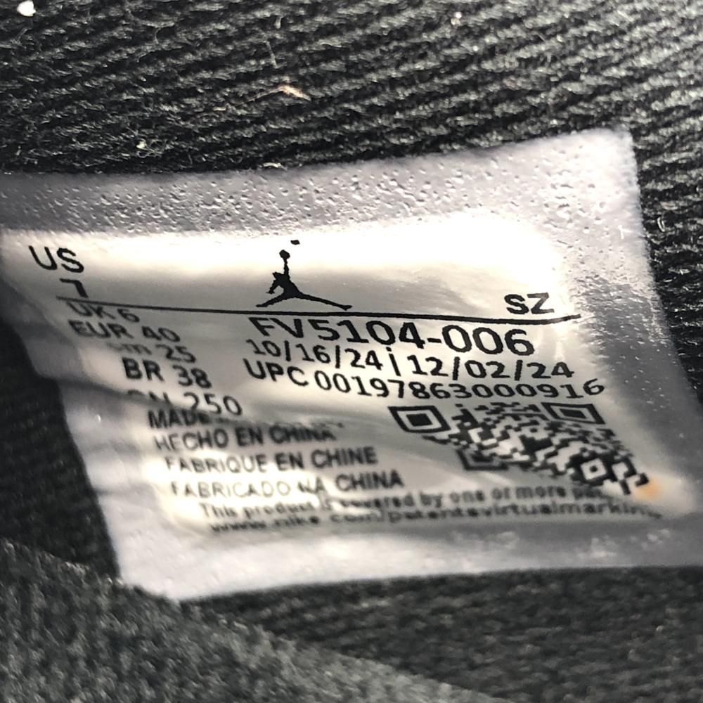 Nike Air Jordan 11 Retro Low Bred 2025 25 cm FV 5104-006 スニーカー ブレッド ナイキ エアジョーダン11 17