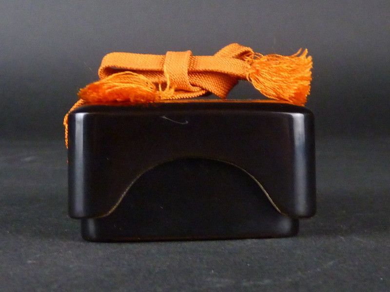 清宮】平安象彦「大黒蒔絵 小箱」共箱 幅 約6cm 高さ 約3.5cm
