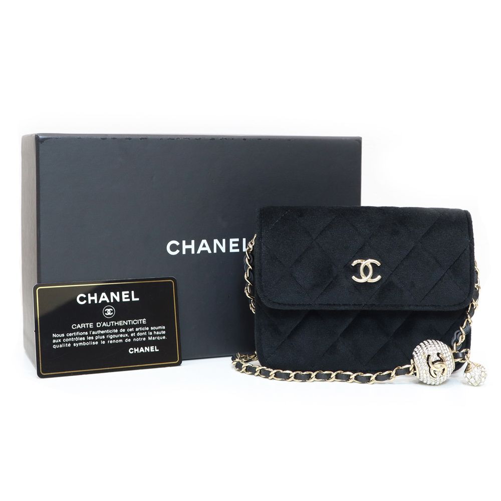 シャネルベルベットポシェット（新品） シャネルベルベットポシェット（新品） CHANEL(シャネル) Velvet