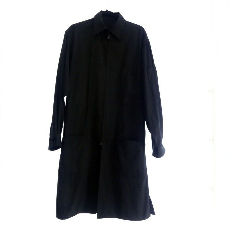 姫路東店 Yohji Yamamoto | ヨウジヤマモト 長袖シャツ ブラック 108