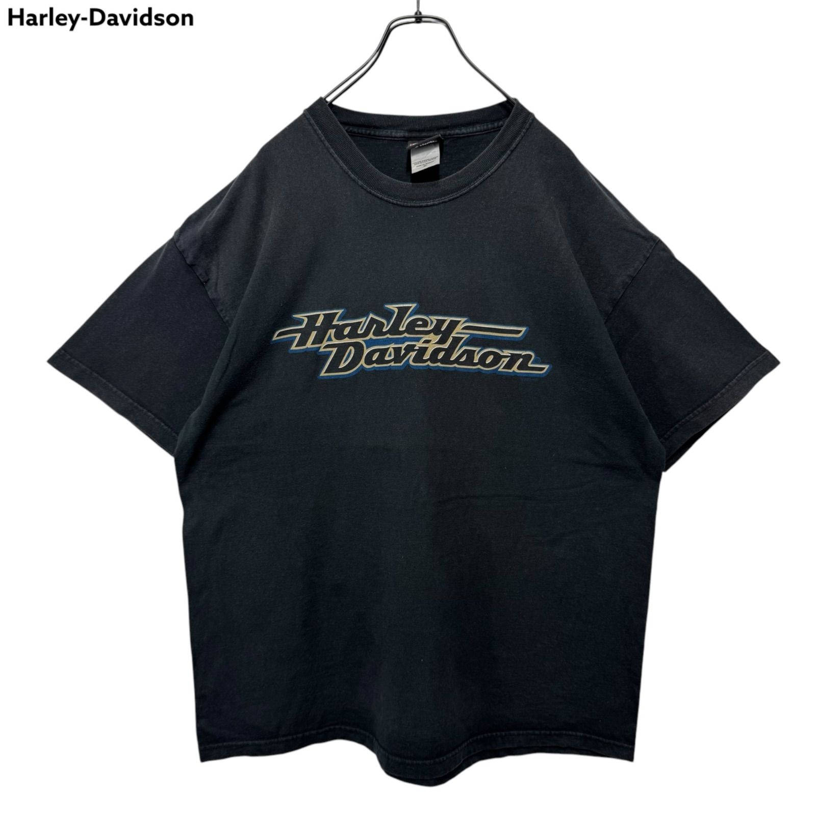 00s HARLEY-DAVIDSON Print T-shirt Tee USA製 ハーレーダビッドソン 