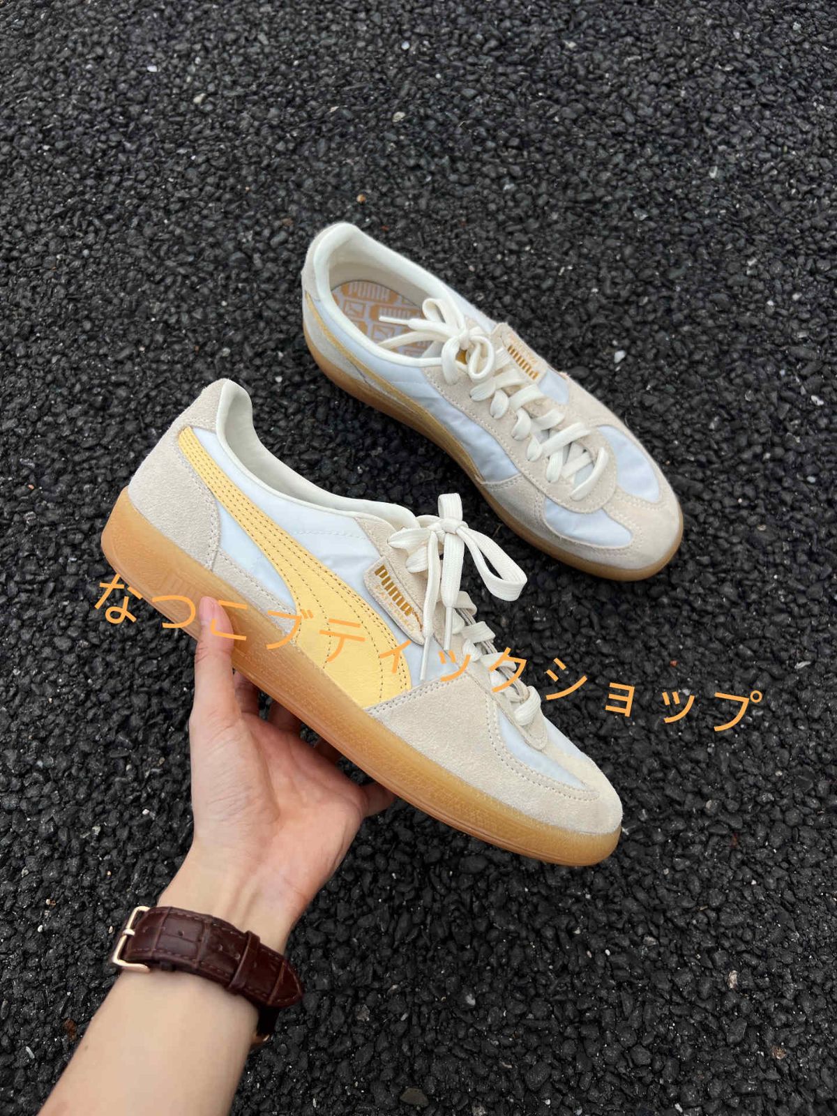 Puma Palermo OG プーマ ベージュ パレルモ スニーカー 男女兼用 箱付✨