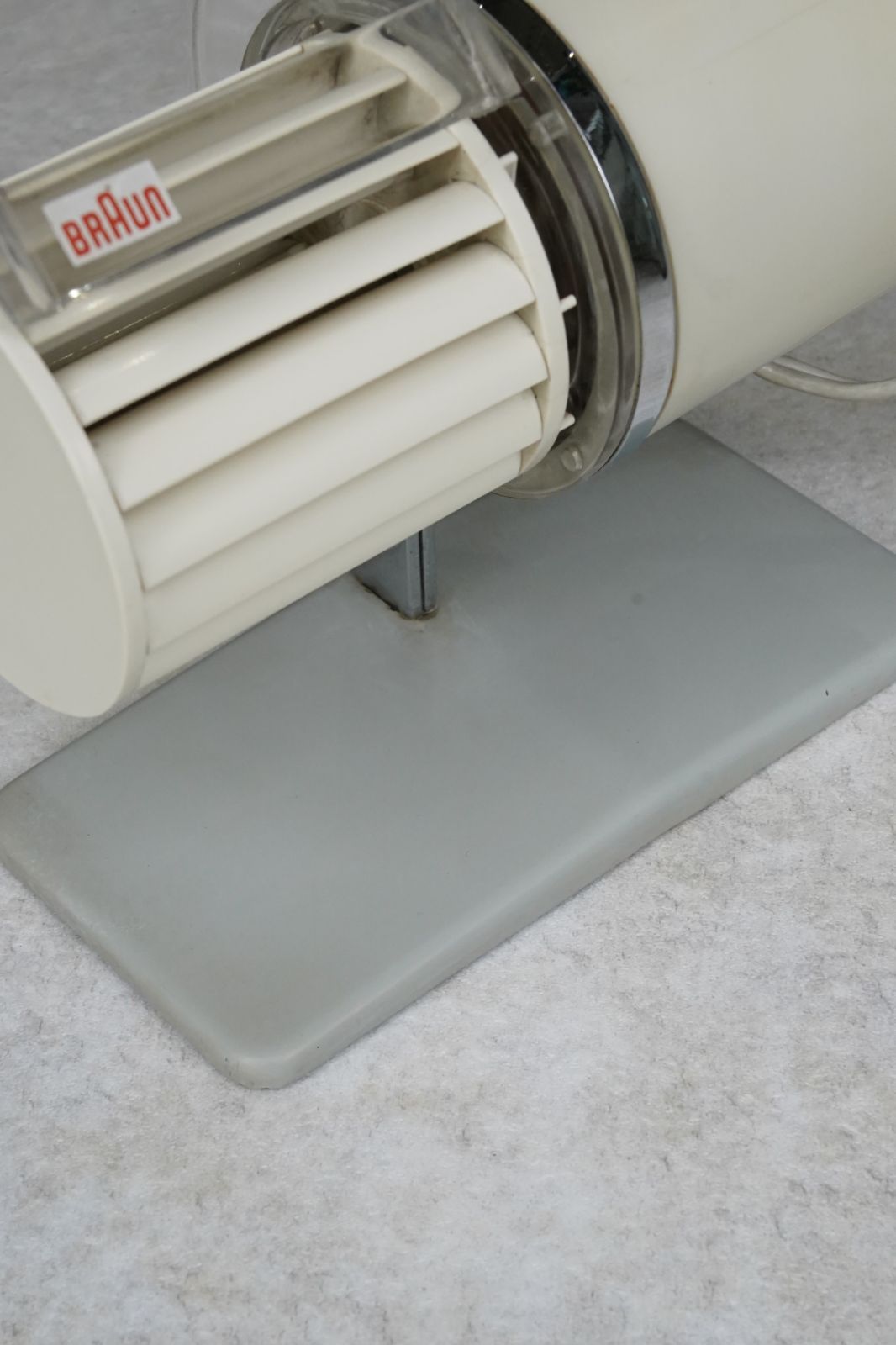 【動作確認済み】　ドイツ　BRAUN 卓上扇風機　ヴィンテージ　美品！ 動作確認済み】 ドイツ BRAUN 卓上扇風機 ヴィンテージ 美品！