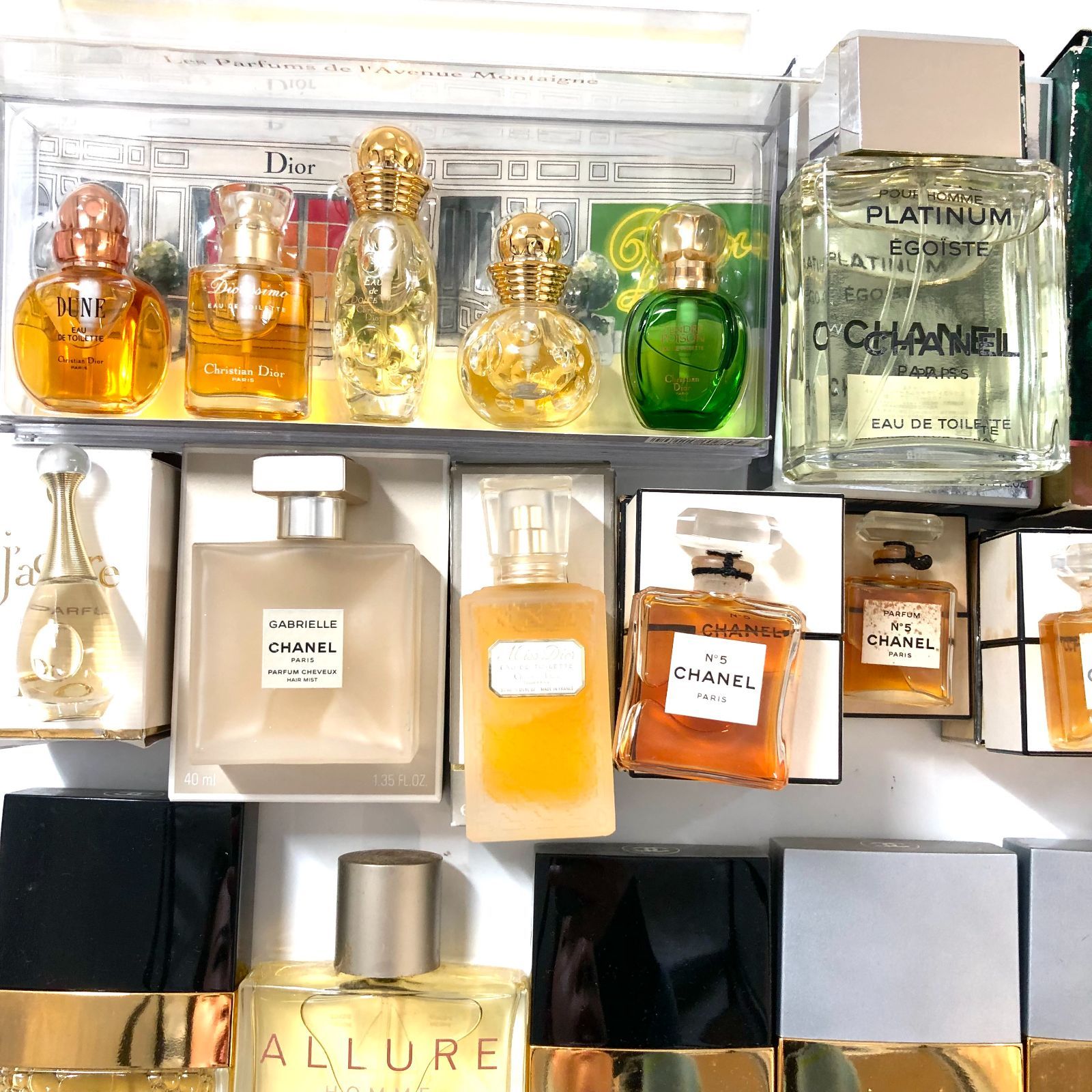 香水コレクション（Dior, Tiffany, Chanelなど）まとめ売り 香水 ディオール、 CHANELまとめ Christian Dior - 香水 ディオール
