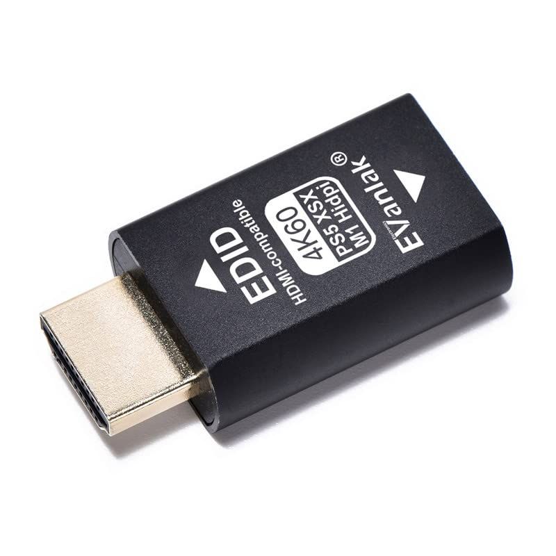 Evanlak HDMI EDID エミュレーター パススルーフィックス PS5-MAC M1