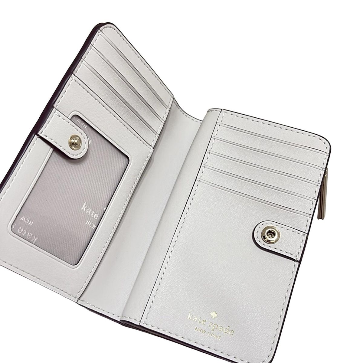 ケイトスペード 2つ折り財布 レナ カラーブロック ミディアム