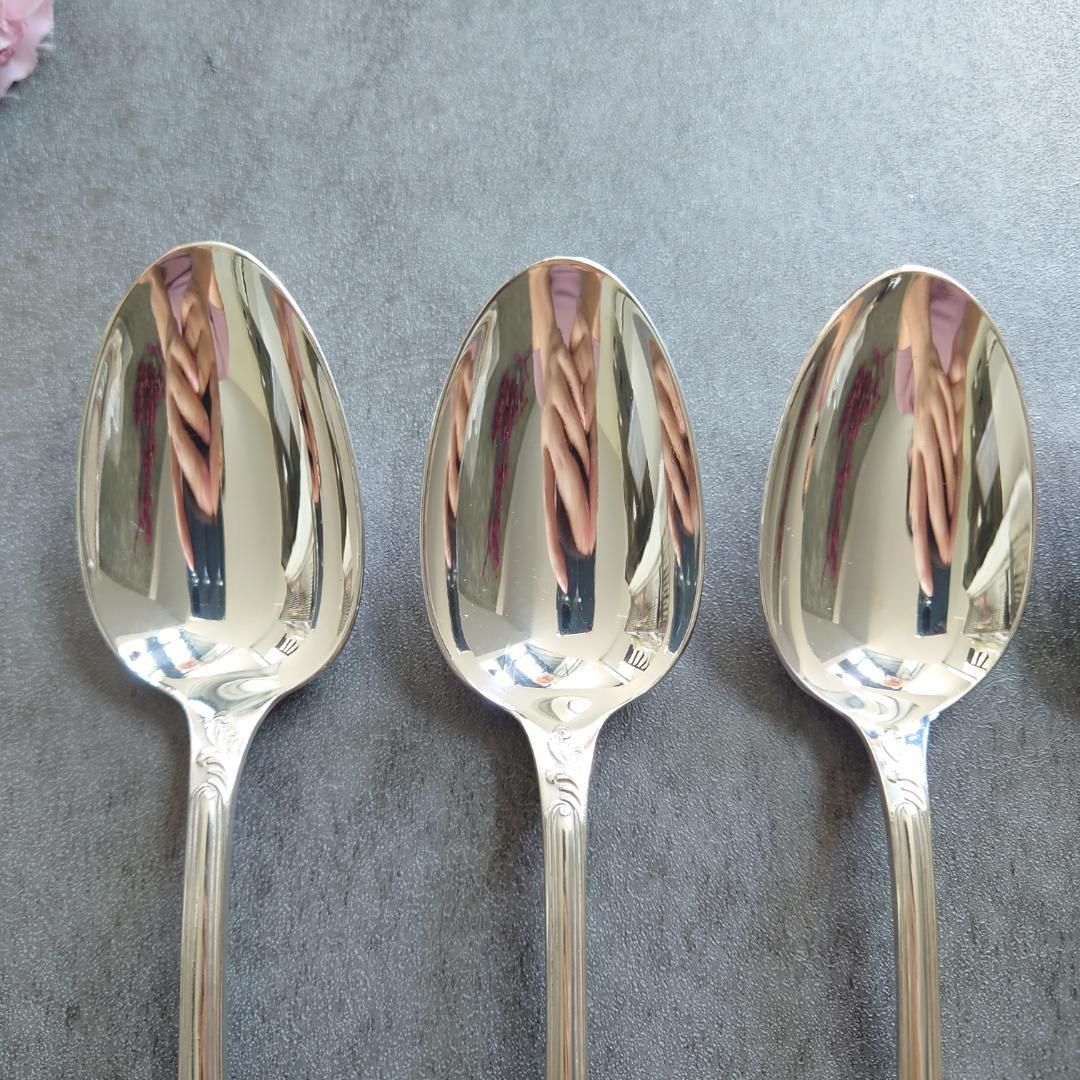 クリストフル マルリー デザートスプーン 5点