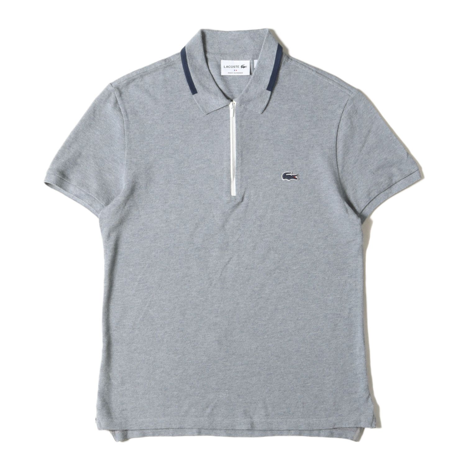 LACOSTE ラコステ ポロシャツ サイズ:US S ワンポイント ワニ ワッペン